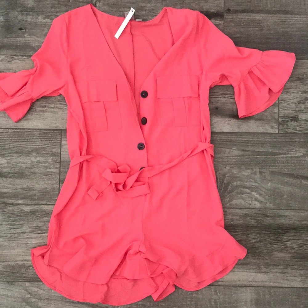 ASOS pink romper